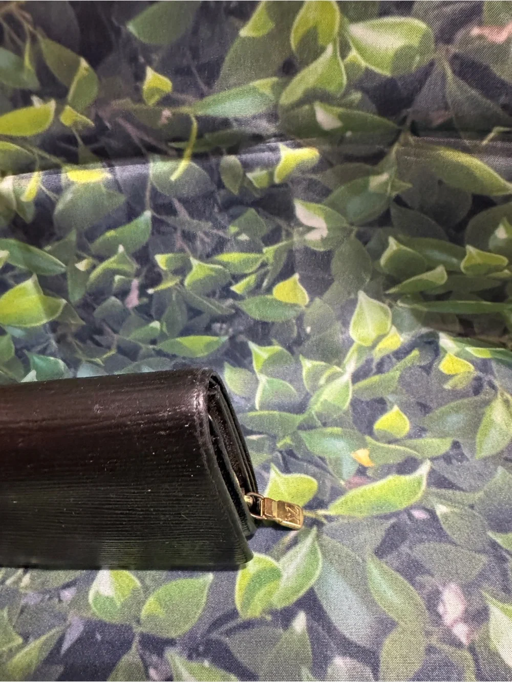 Louis Vuitton Black Epi Leather Bi-Fold Wallet